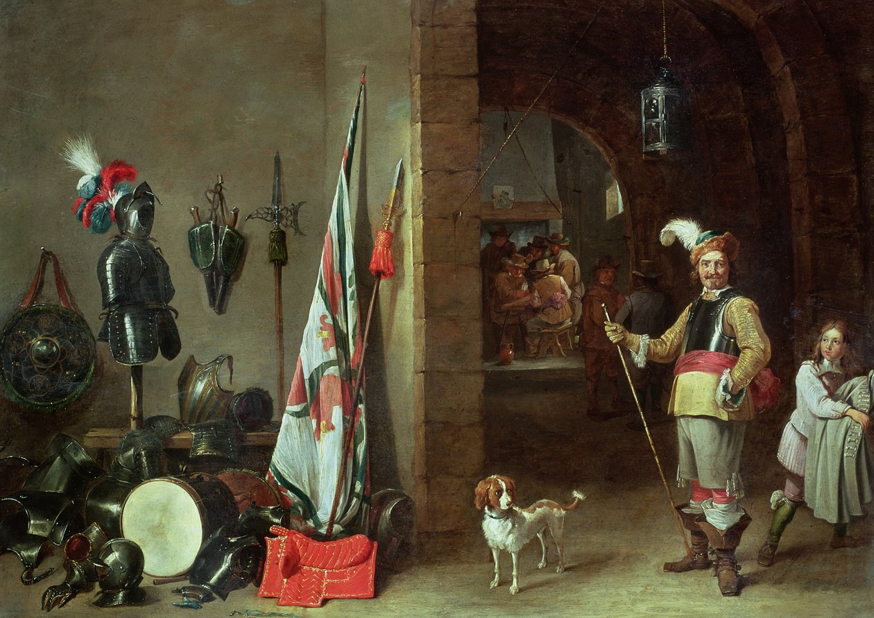 Vagtstue af David Teniers the Younger