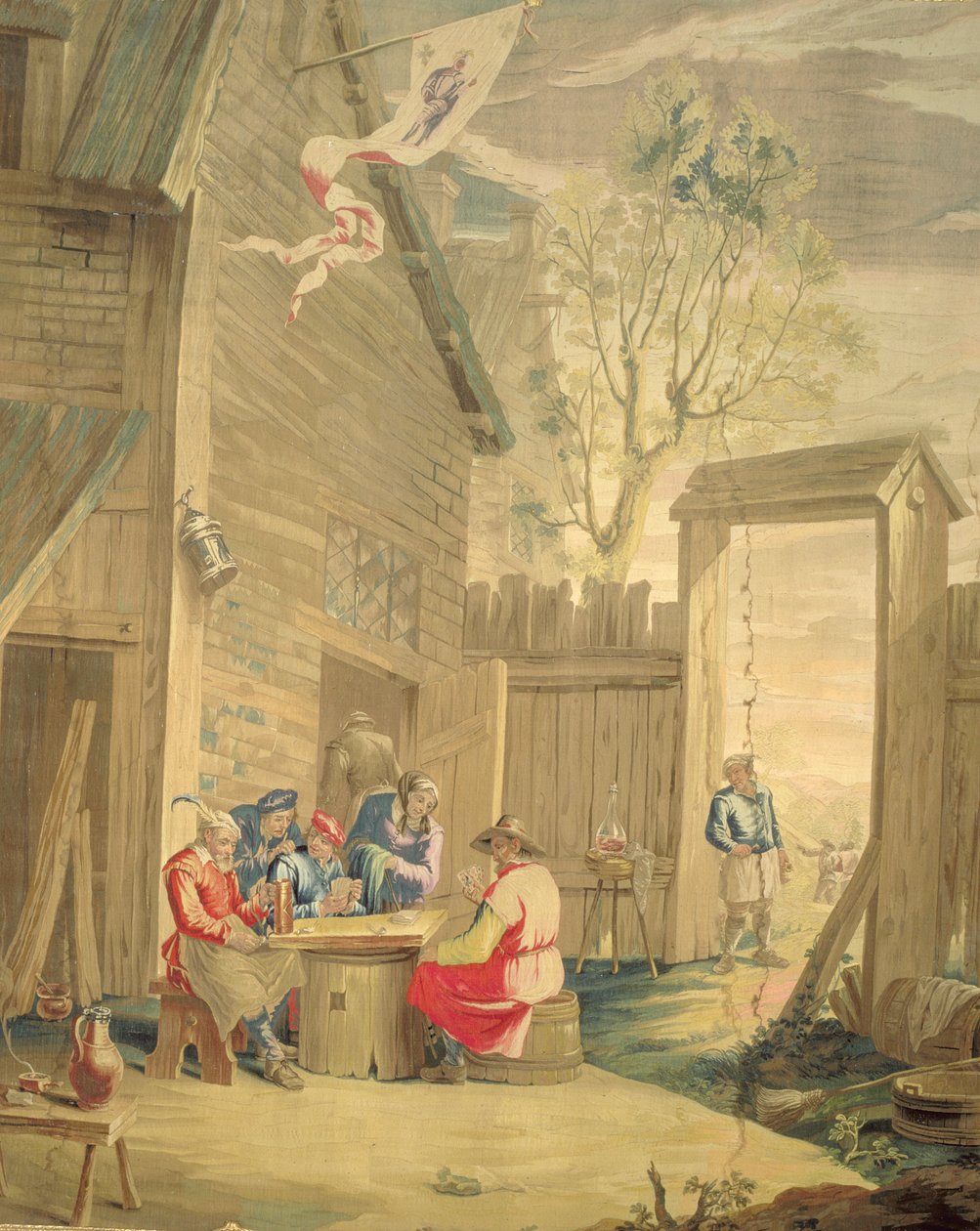 Kortspillet af David Teniers the Younger