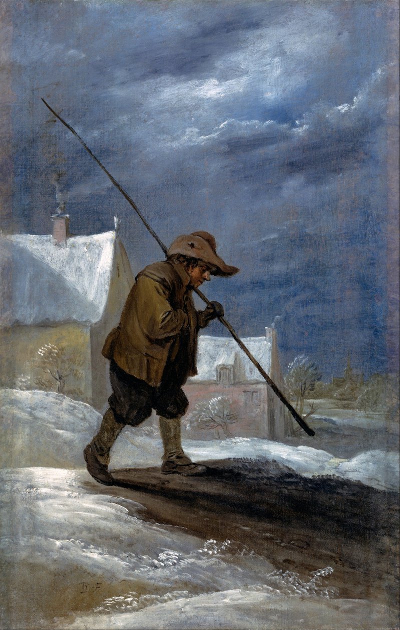 Vinter af David Teniers the Younger