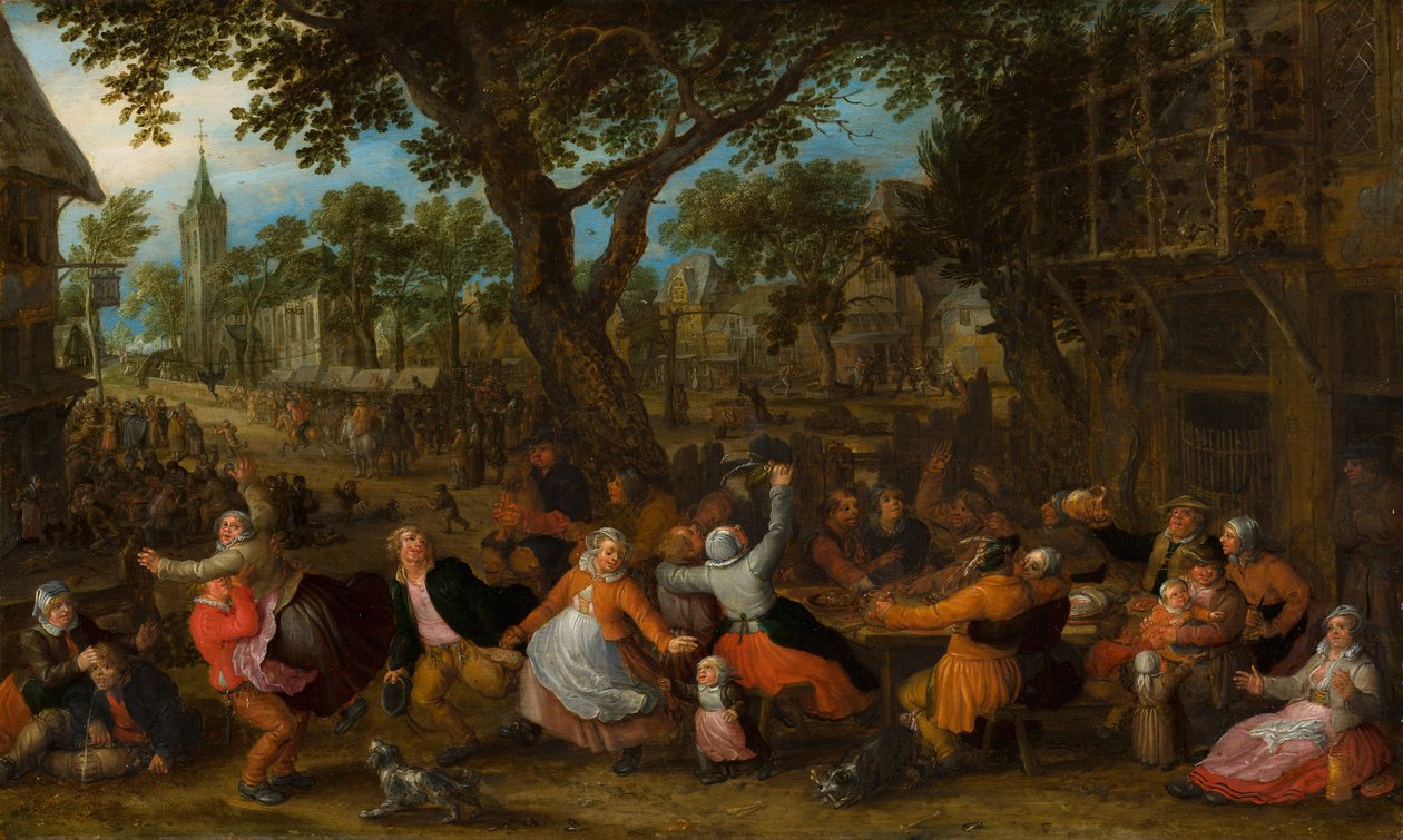 En byfest af David Vinckboons