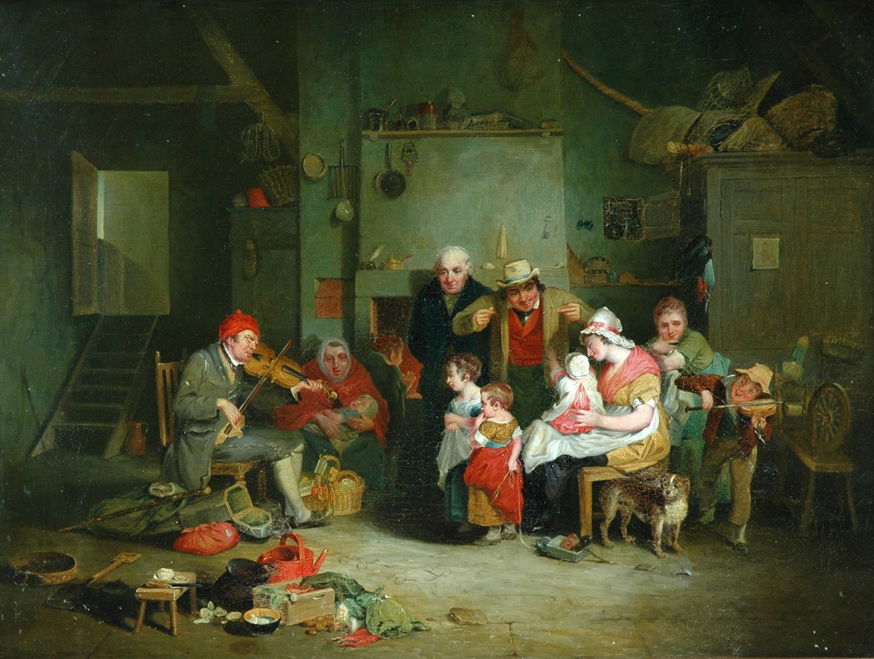 Den blinde spillemand af David Wilkie