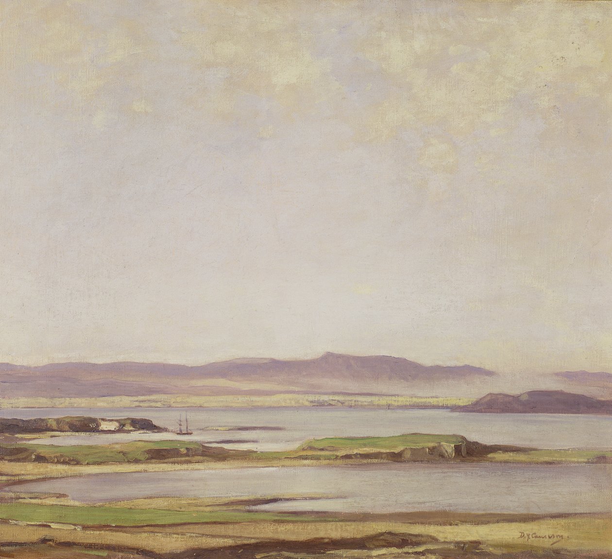 Dunstaffnage, Argyll af David Young Cameron