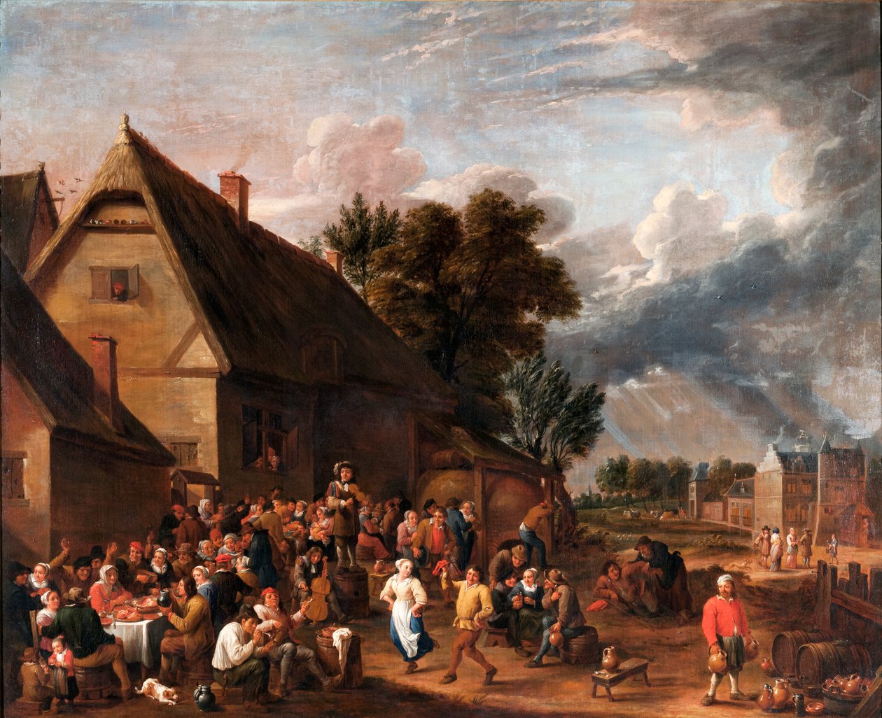 Stormens komme af David Teniers the Younger