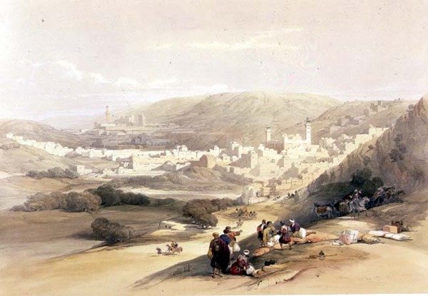 Hebron, 18. marts 1839, plade 55 fra bind II af 