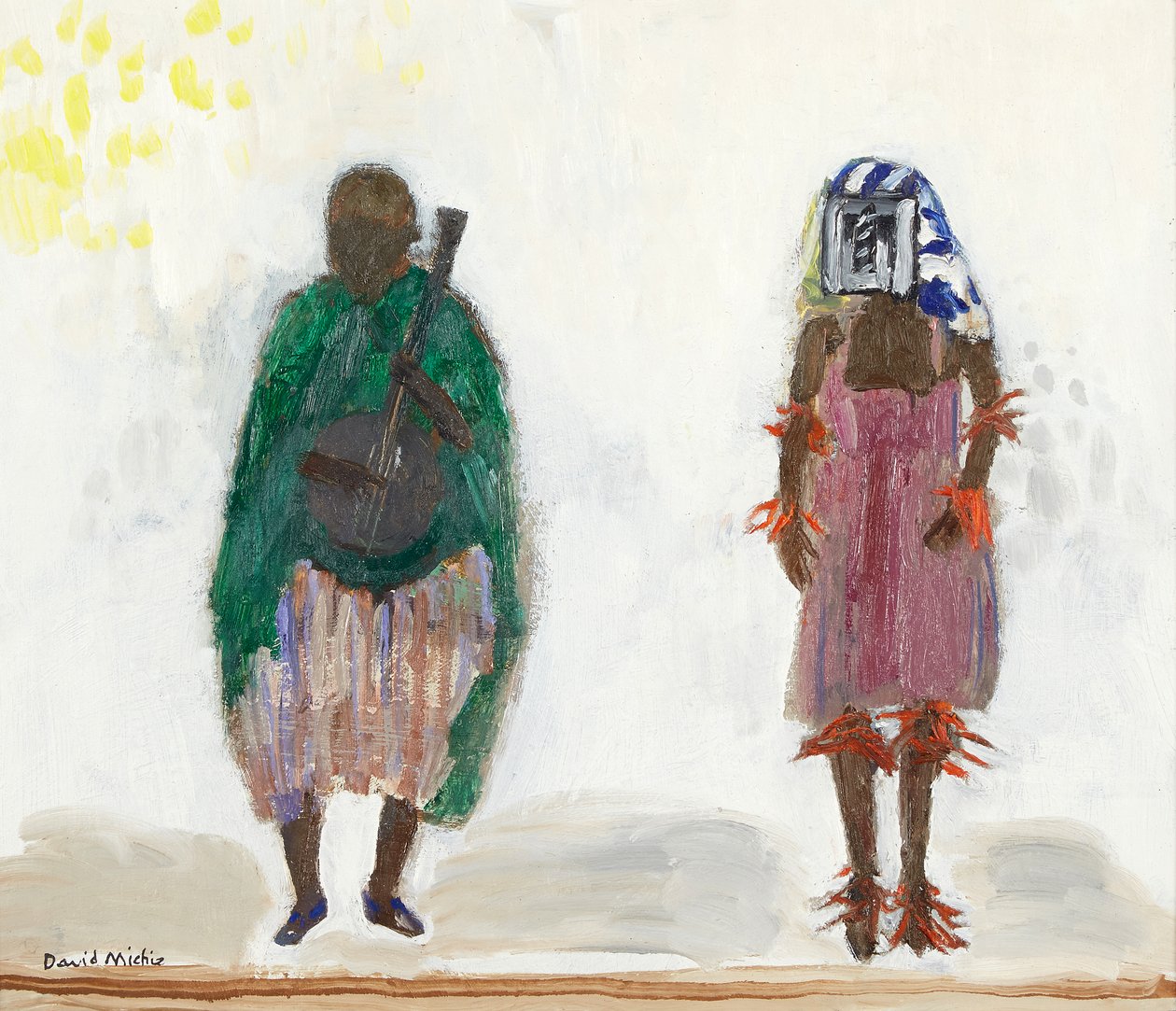 Musiker og danser fra Senegal af David Alan Redpath Michie