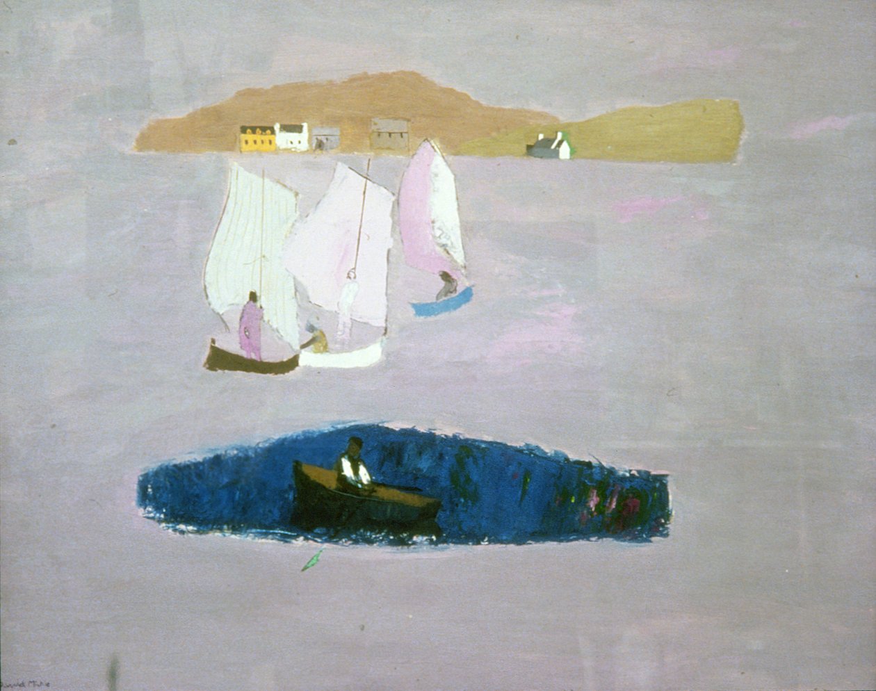 Sejler ved Walls af David Alan Redpath Michie