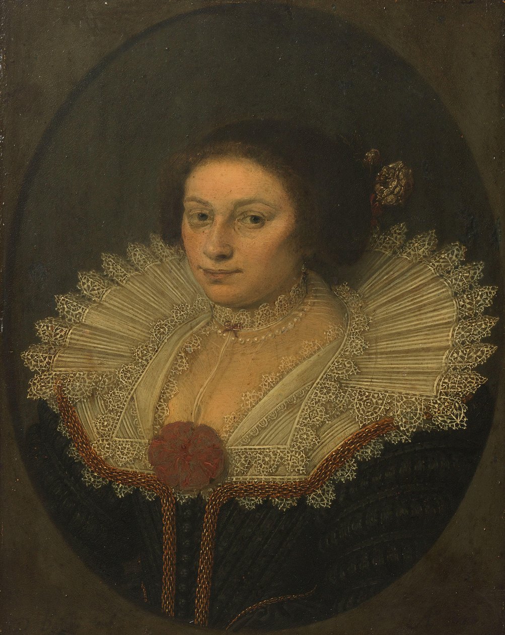 Portræt af Aertje Witsen (1599-1652) af David Bailly