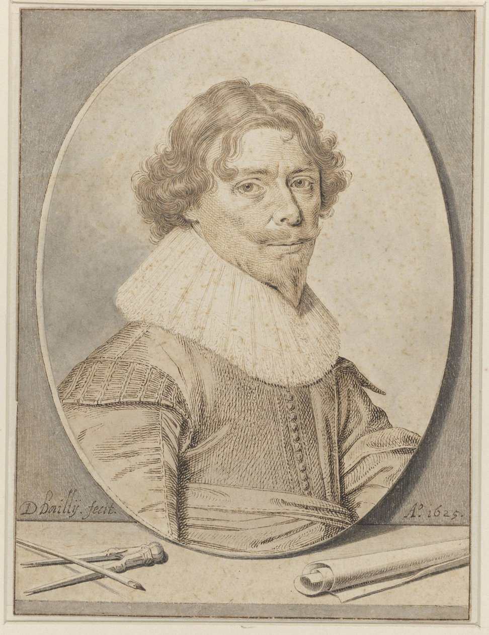 Selvportræt af David Bailly af David Bailly