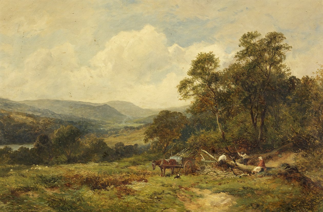 Over Rydal Mount, Ambleside af David Bates