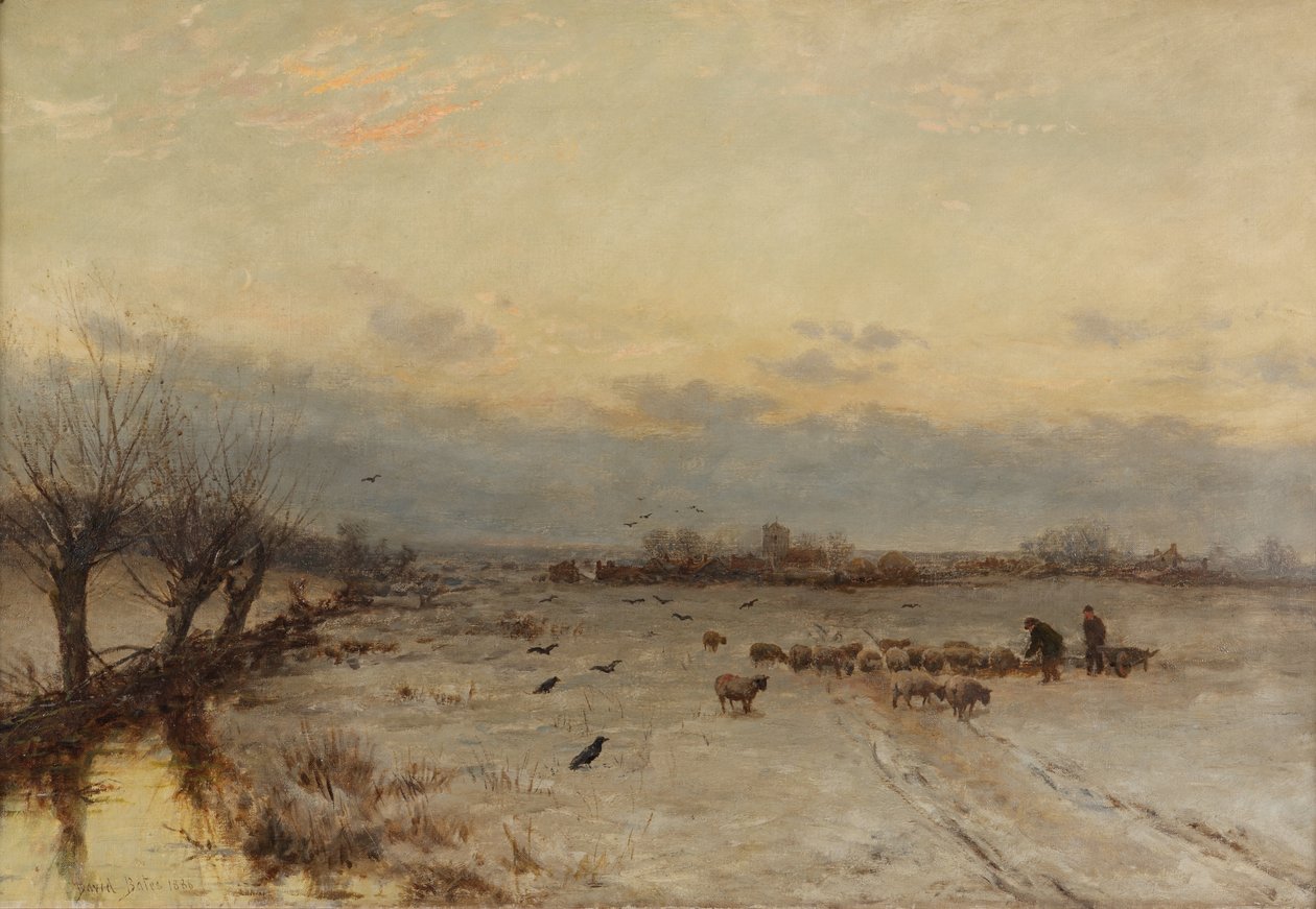 Souvenir fra marts, 1886 af David Bates