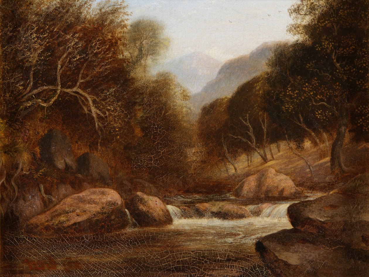 Lidt af North Wales af David Cox