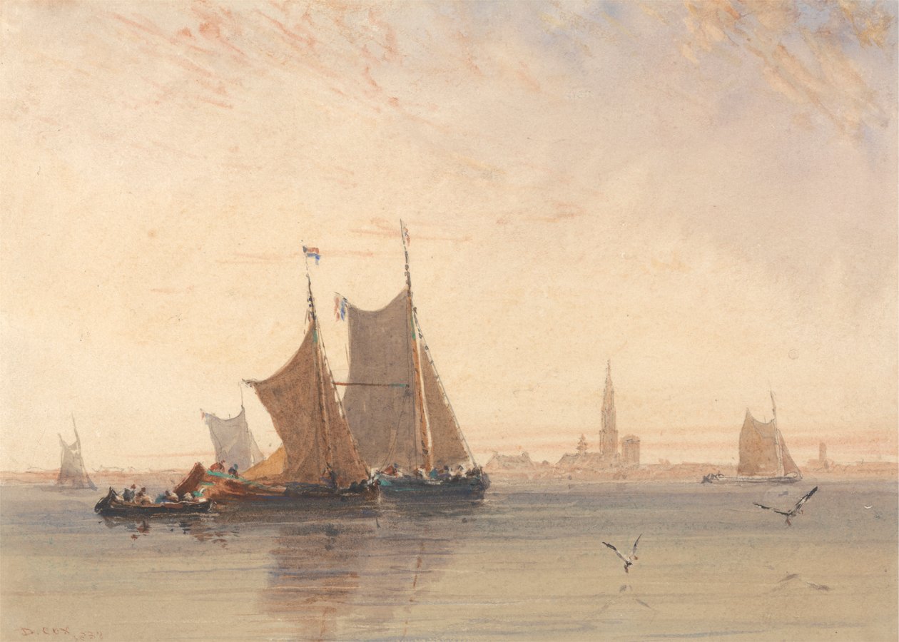 Antwerpen, morgen af David Cox