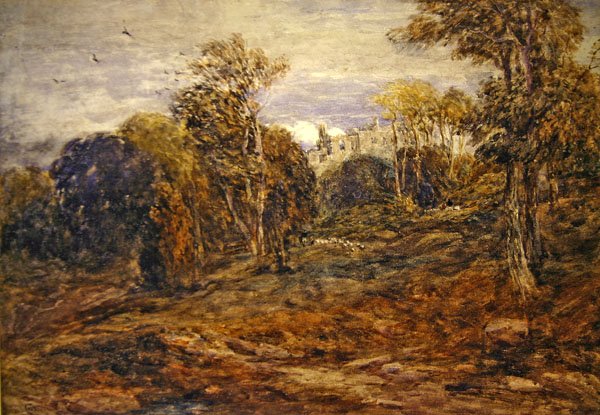 Barden Tower af David Cox
