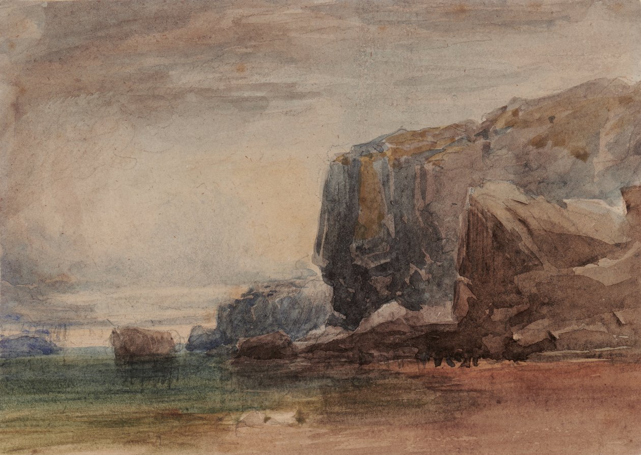 Kystscene (nr. 1 midlertidig) af David Cox