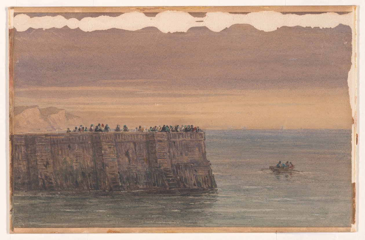 Dover Pier, Kent af David Cox