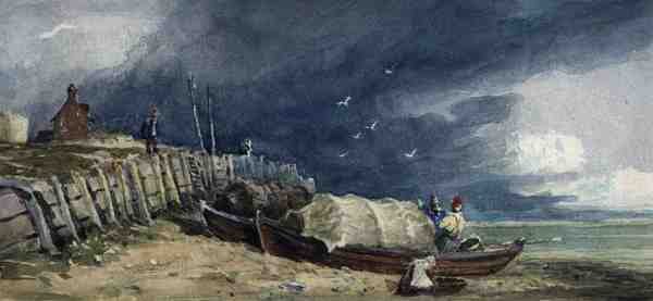 Millbank af David Cox