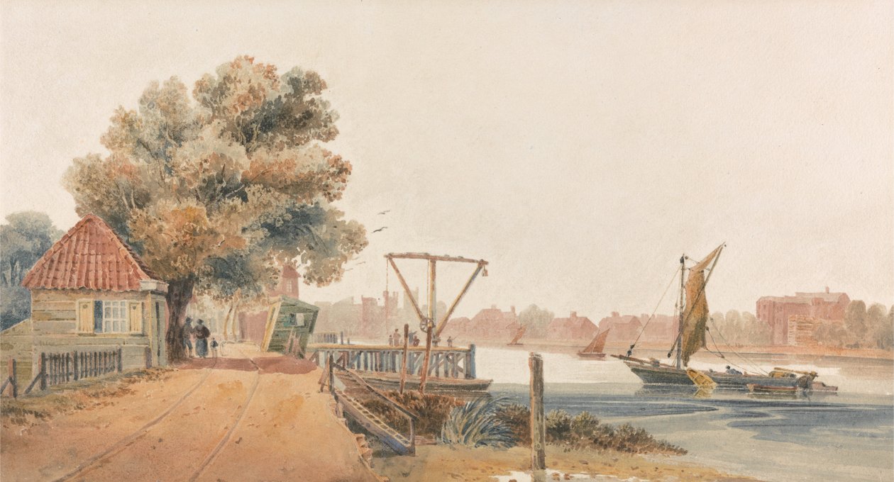 Millbank af David Cox