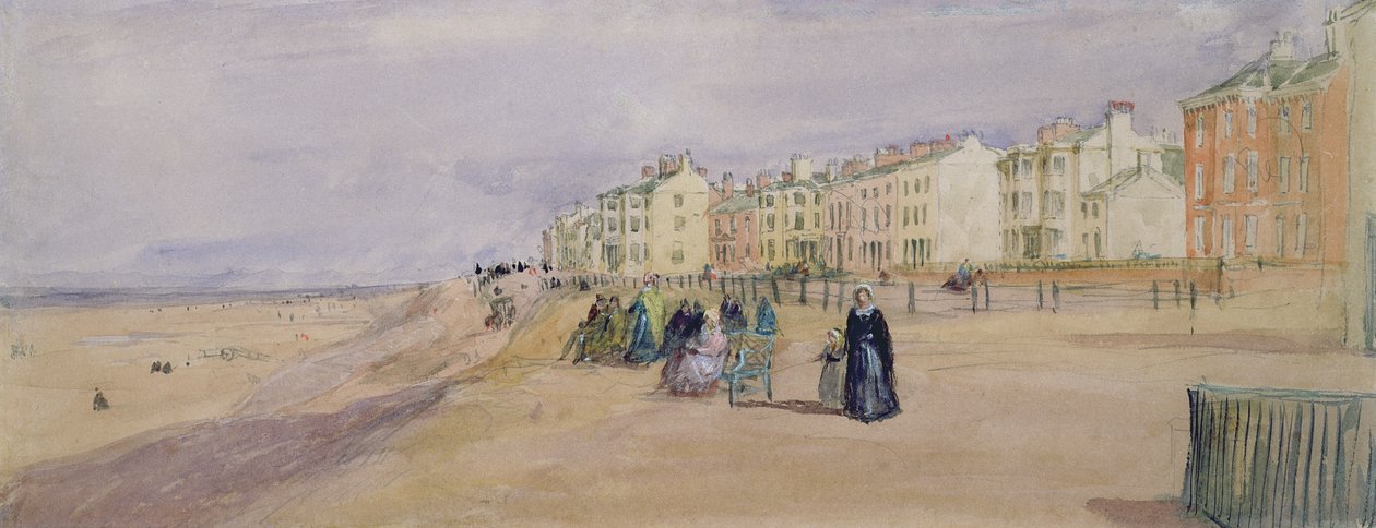 Havet ved Blackpool af David Cox