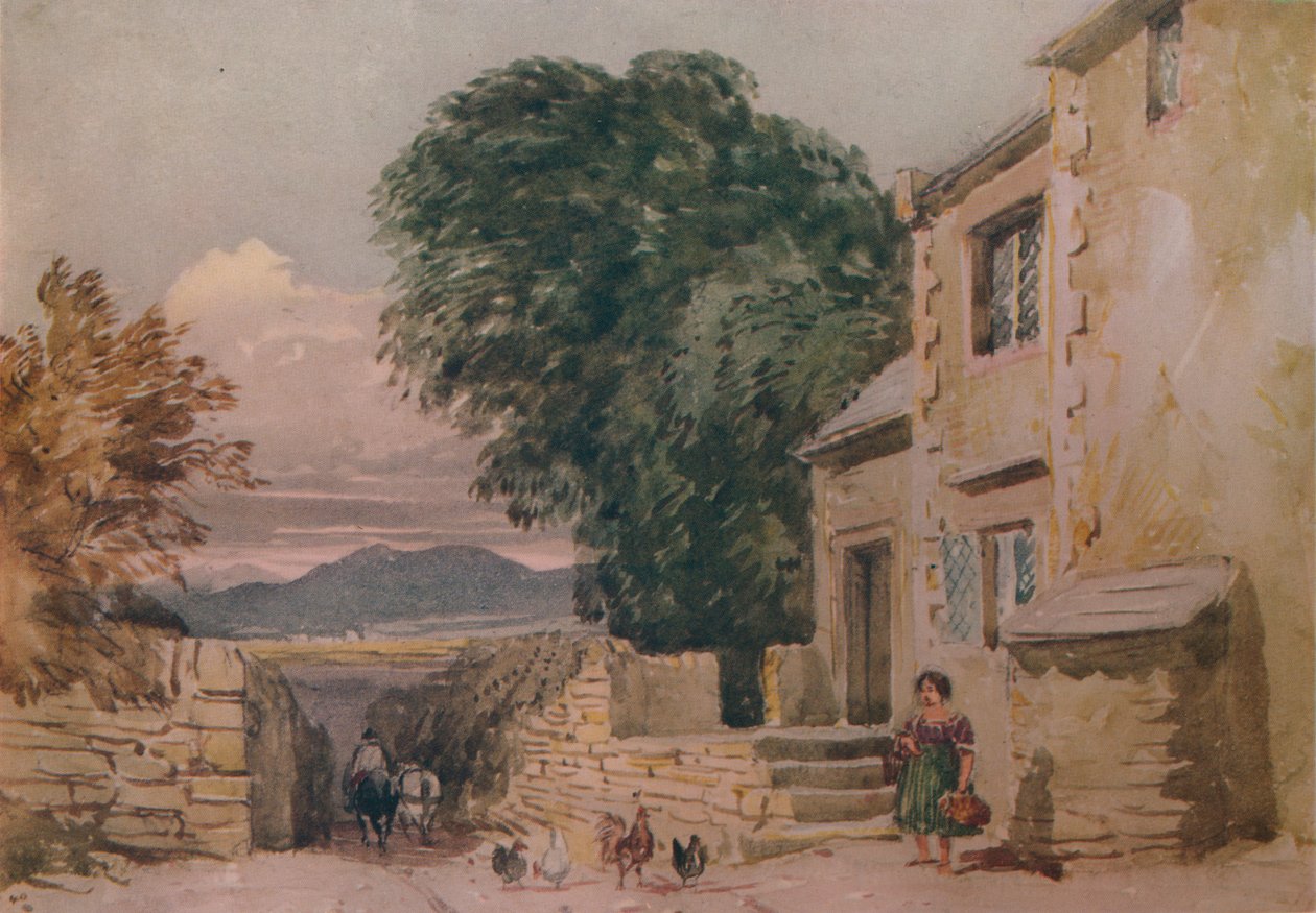 Black Jacks Cottage, Bettws-y-Coed, c1846 af David Cox the elder