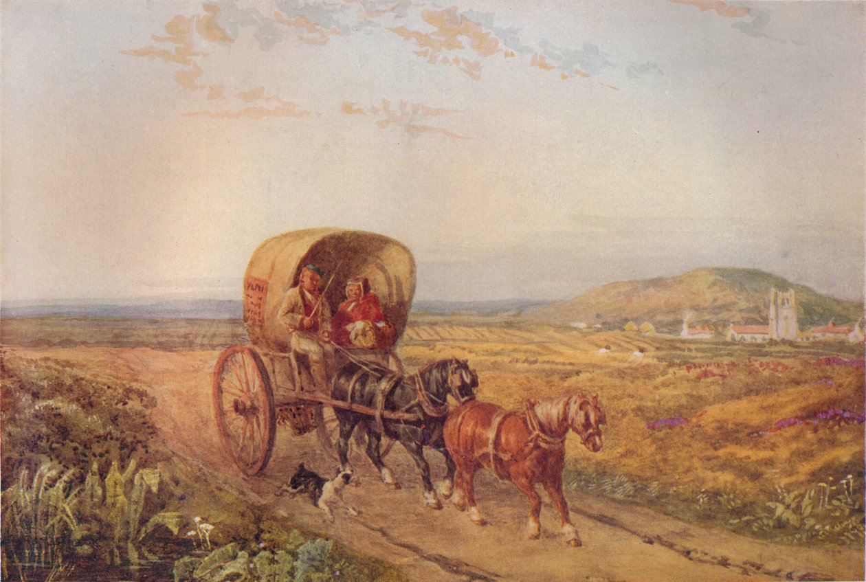 Crossing the Heath, 1924 af David Cox the elder