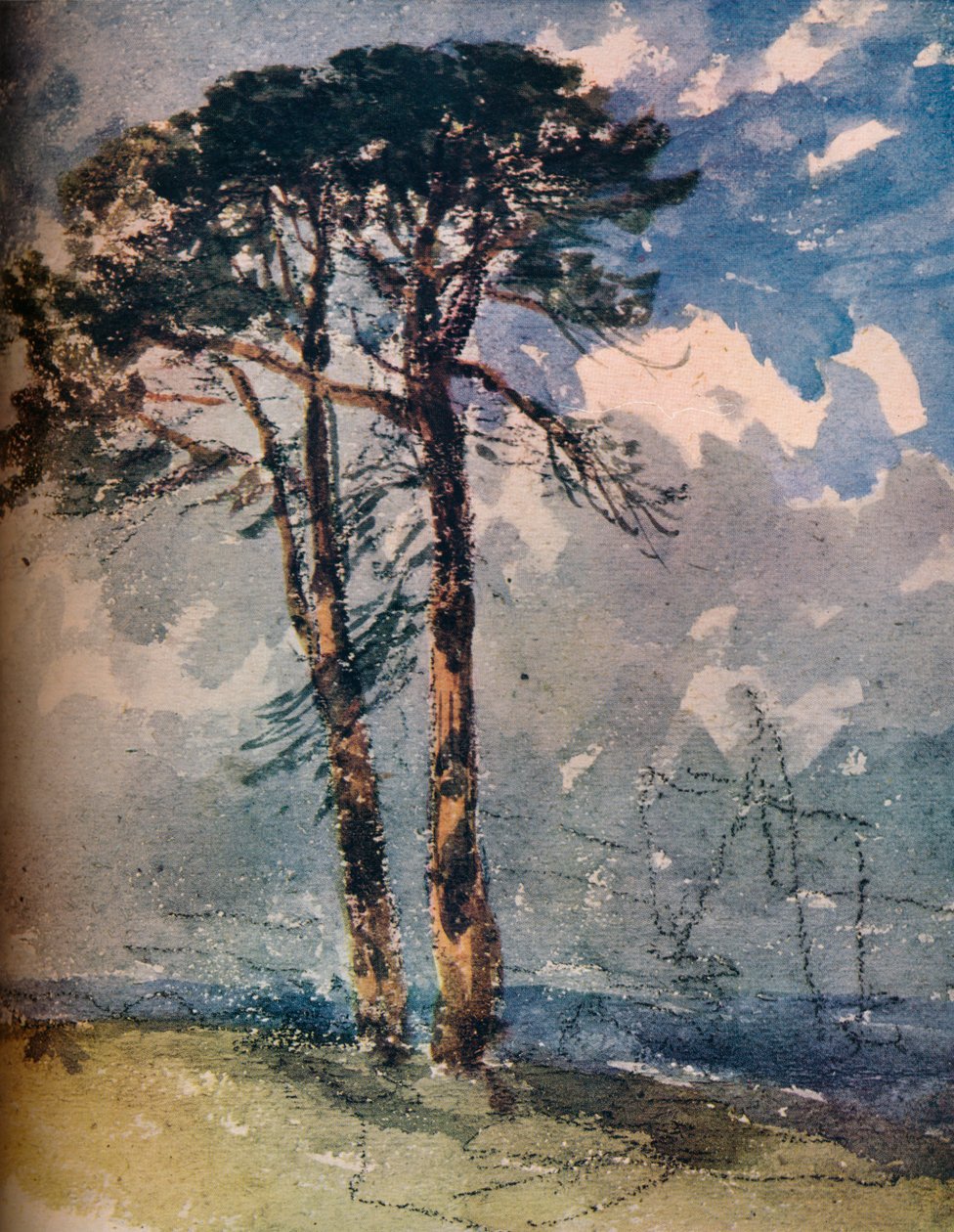 Scotch Grans, 1805 af David Cox the elder