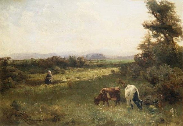 En sommer eftermiddag nær Blairgowrie af David Farquharson