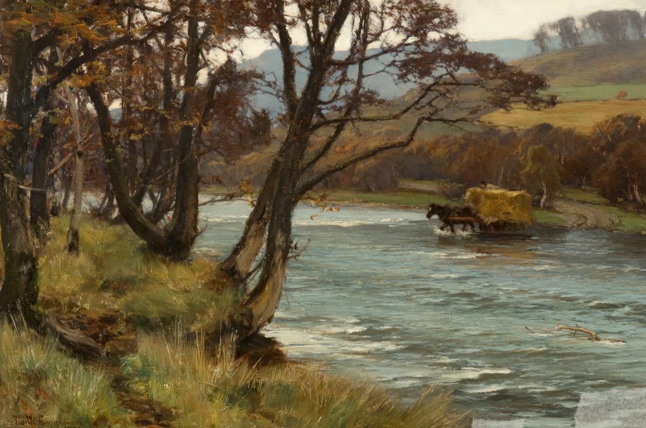 The Garry, Blair Atholl af David Farquharson