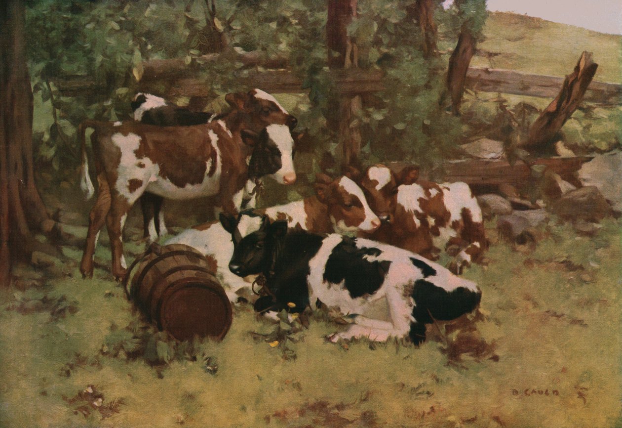 Tilfredshed, c1903, c1930. af David Gauld