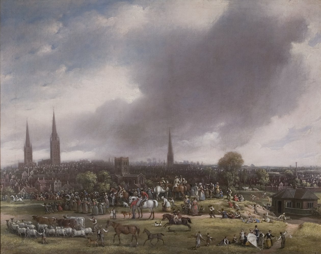 Lammas Day, Coventry, 1849 af David Gee