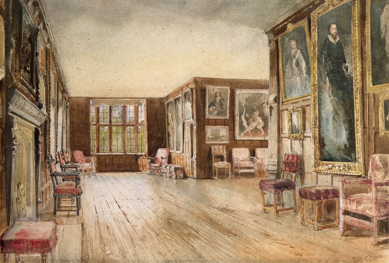 Leicester Gallery, Knole House af David Hall McKewan