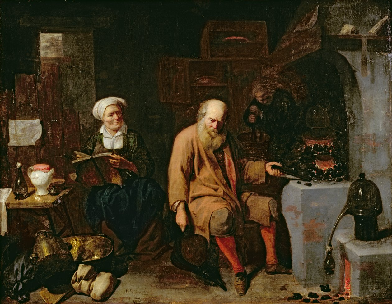 Alkymisten af David III Ryckaert