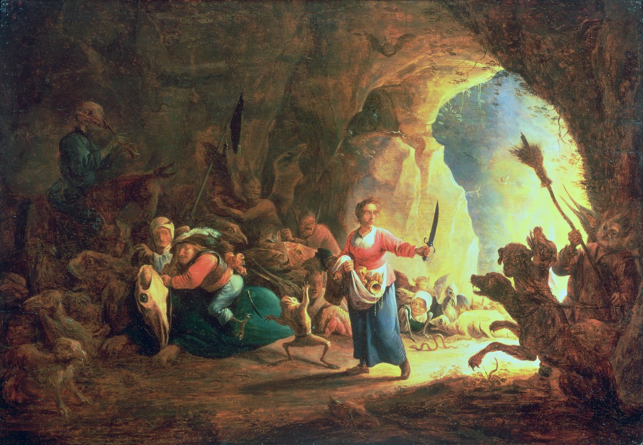 Hades porte af David III Ryckaert