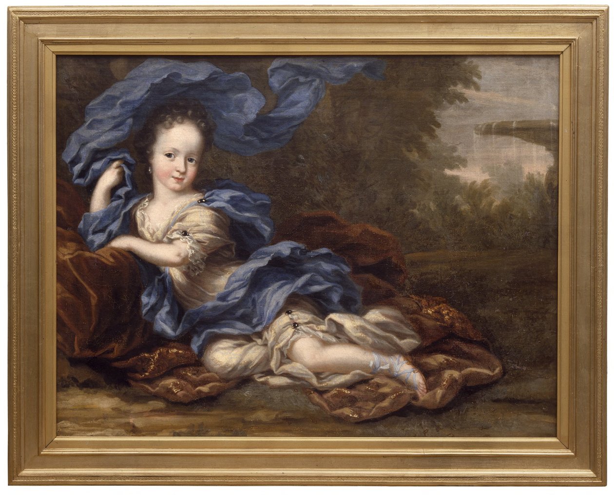 Hedvig Sofia, 1681-1708, prinsesse af Sverige, hertuginde af Holstein-Gottorp af David Klöcker Ehrenstrahl