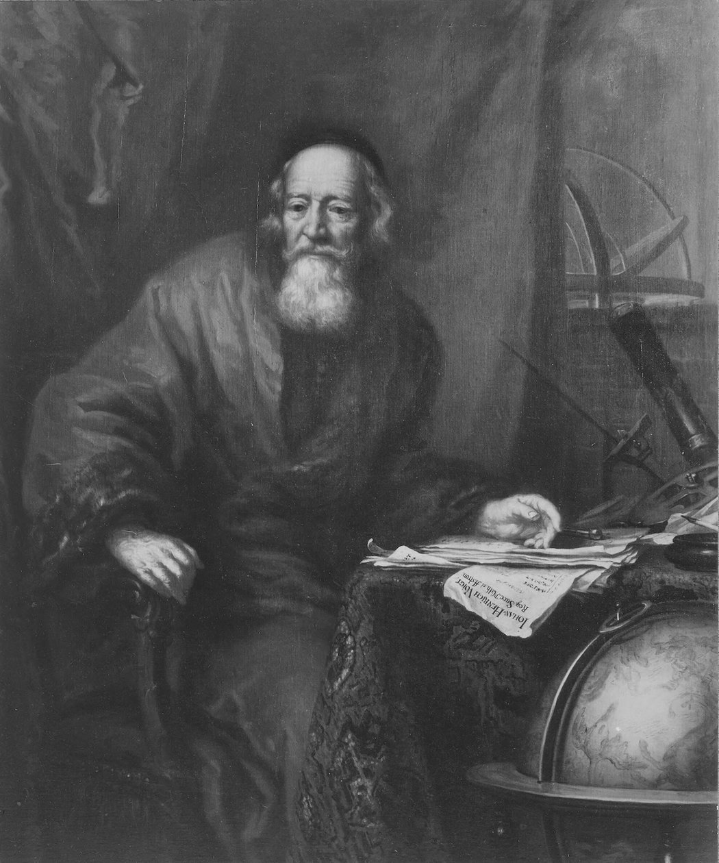 Johann Heinrich Voigt (1613-1691), astronom og matematiker, 1687 af David Klöcker Ehrenstrahl