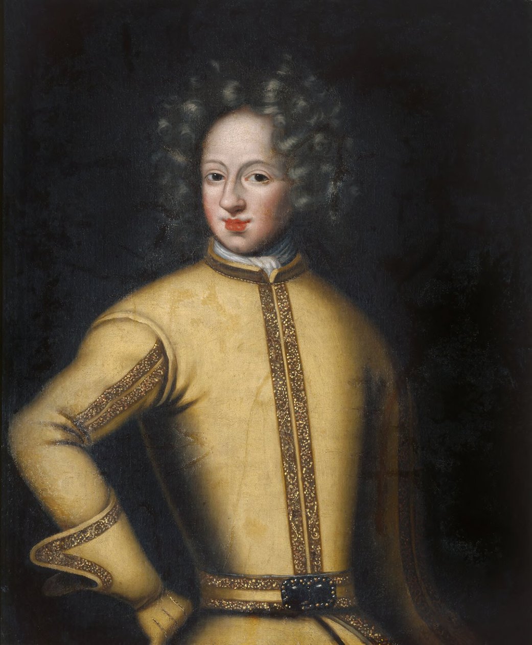 Karl XII (1682–1718), palatinsk greve af Zweibrücken, konge af Sverige af David Klöcker Ehrenstrahl