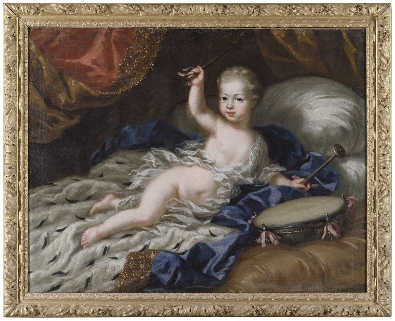 Christian 12. som barn, 1682-1718, konge af Sverige af David Klöcker Ehrenstrahl