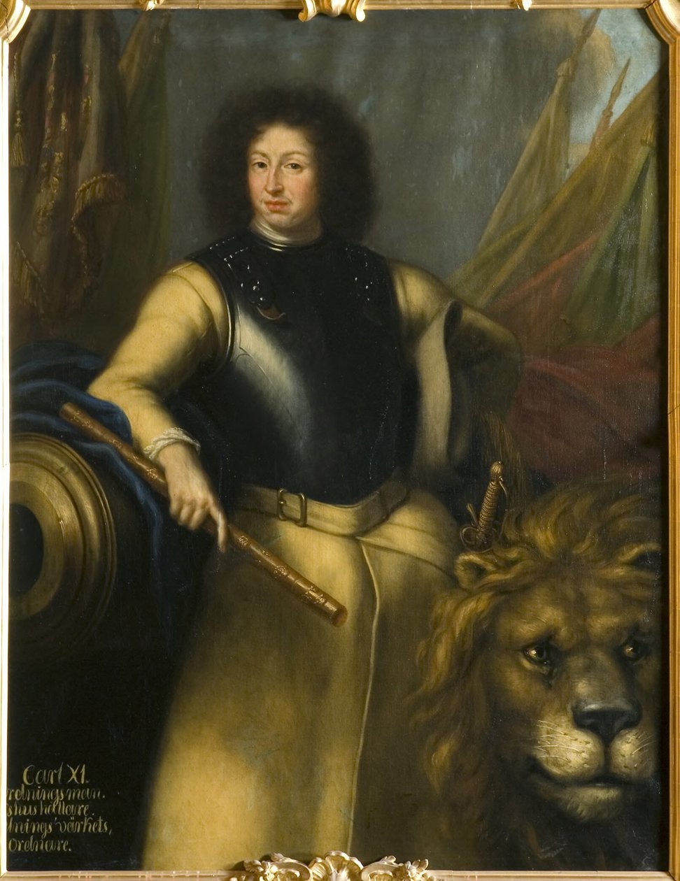 Karl XI, 1655–1697, konge af Sverige og palatinsgreve af Zweibrücken af David Klöcker Ehrenstrahl