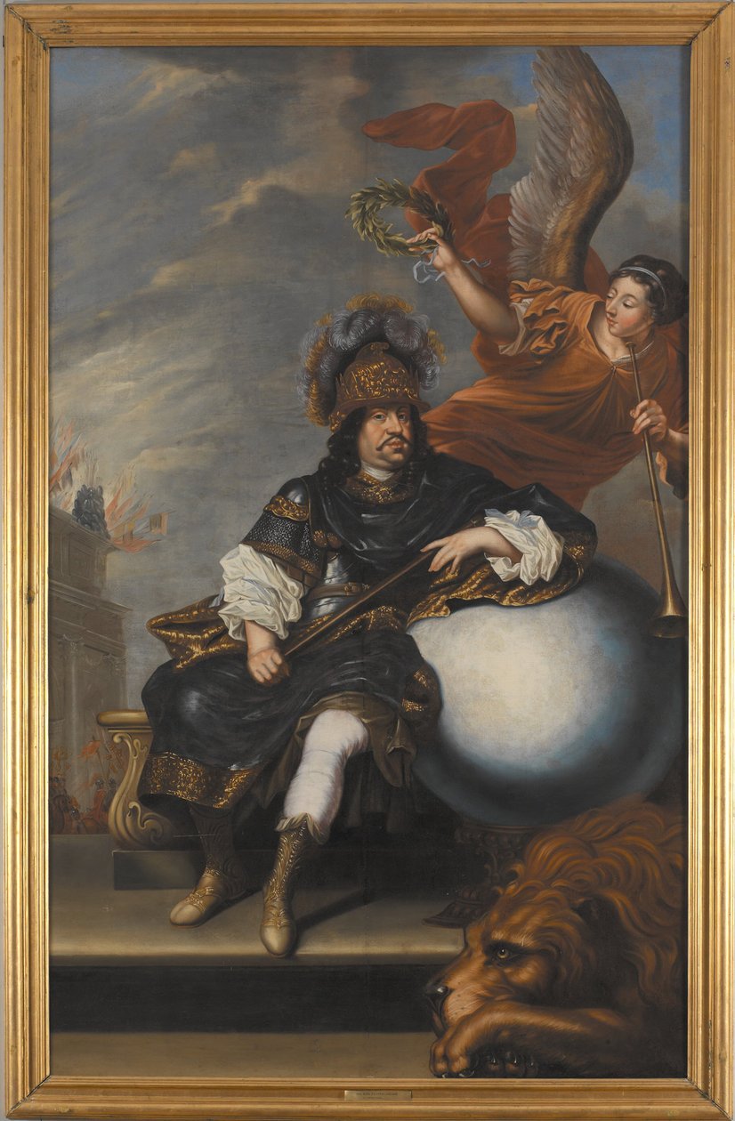 Karl 10. Gustav, 1622-1660, konge af Sverige af David Klöcker Ehrenstrahl