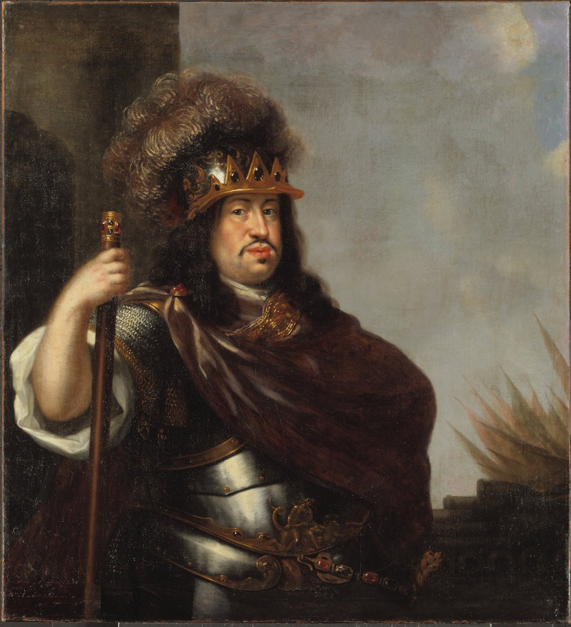 Kong Karl 10. Gustav af David Klöcker Ehrenstrahl