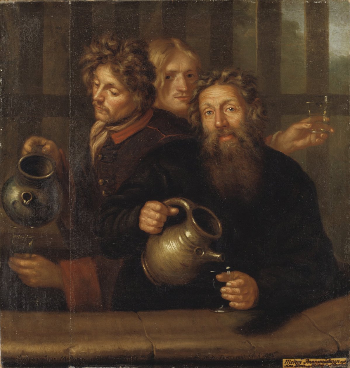 Badmesteren i Medevi og hans sønner, 1686 af David Klöcker Ehrenstrahl