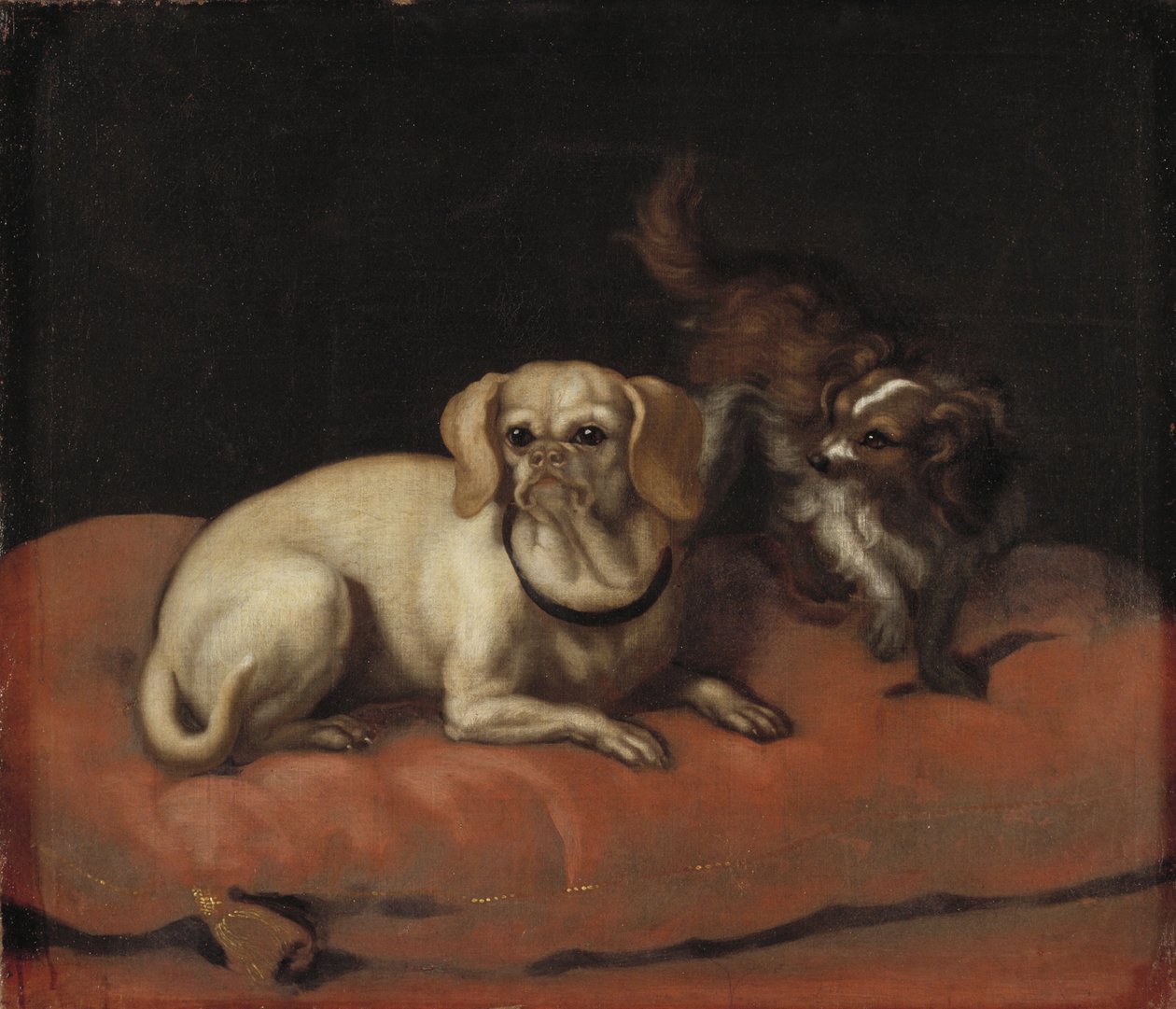 To hunde af David Klöcker Ehrenstrahl