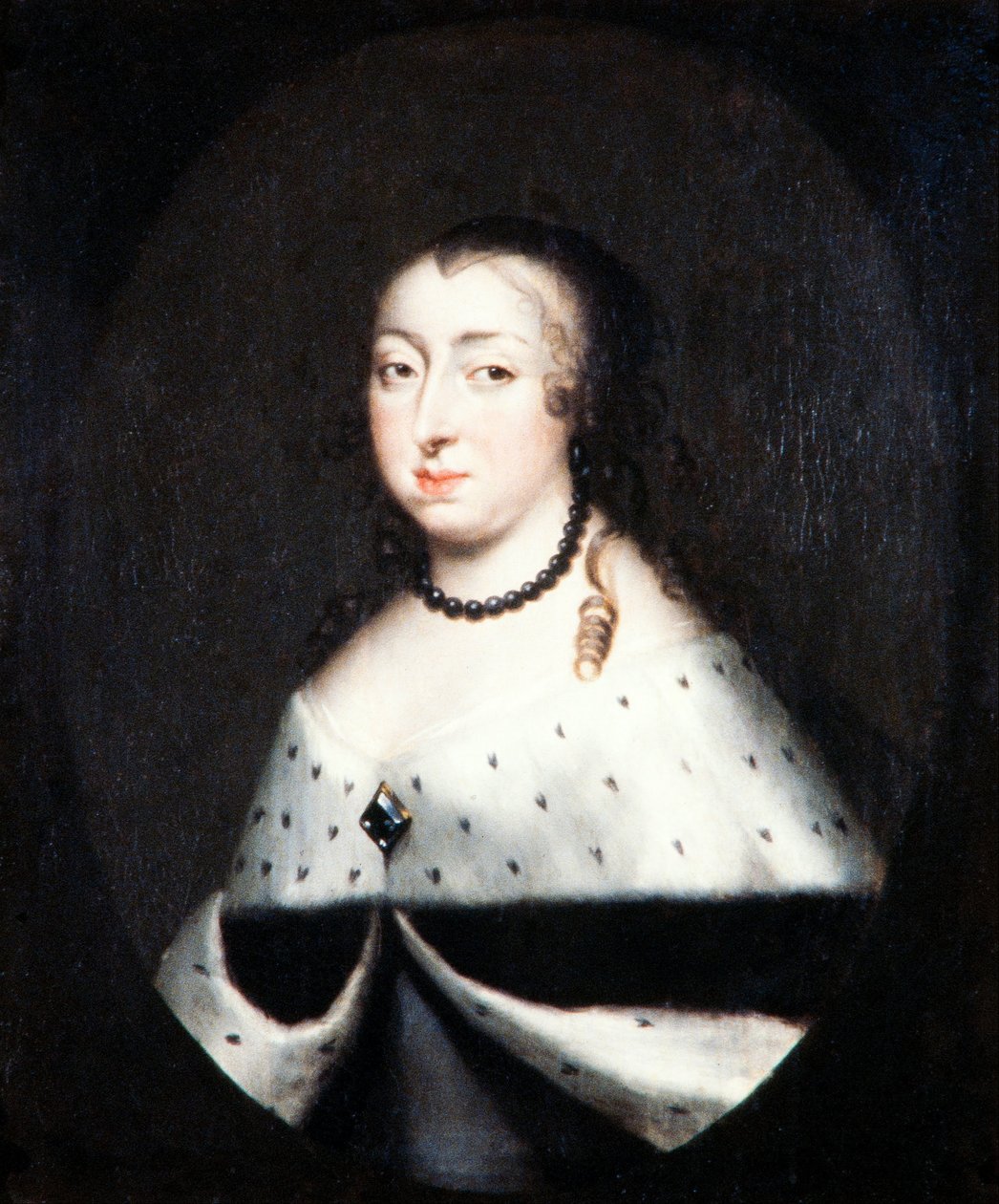 Hedvig Eleonora, enkedronning af Sverige 1660-1719 af David Klöcker Ehrenstrahl