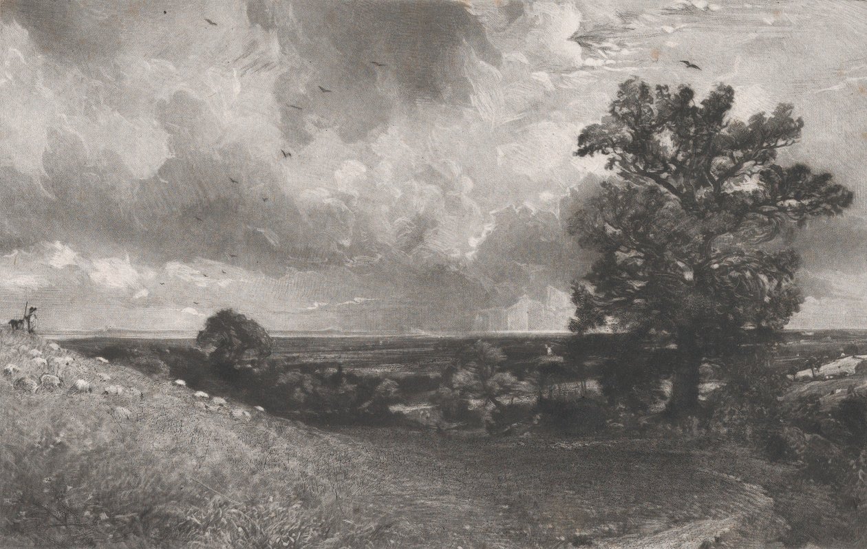 Middag, 1830. af David Lucas