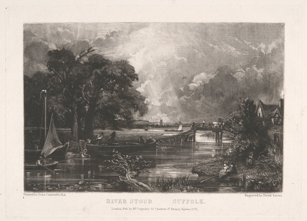 River Stour, Suffolk af David Lucas