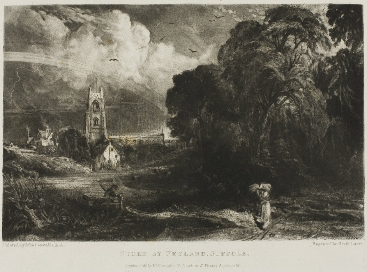 Stoke by Neyland, Suffolk af David Lucas