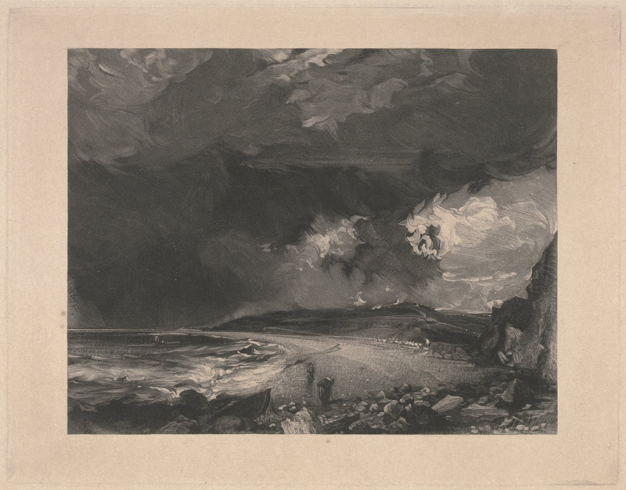 Weymouth Bay, Dorsetshire af David Lucas