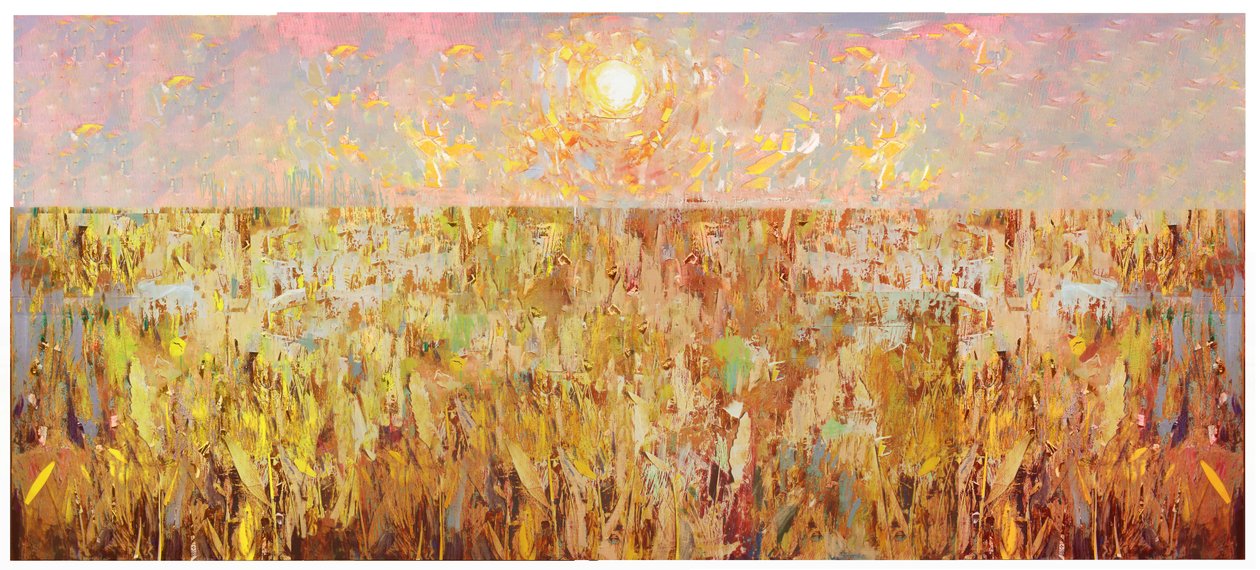 Cornfield Collage, 2017 af David McConochie