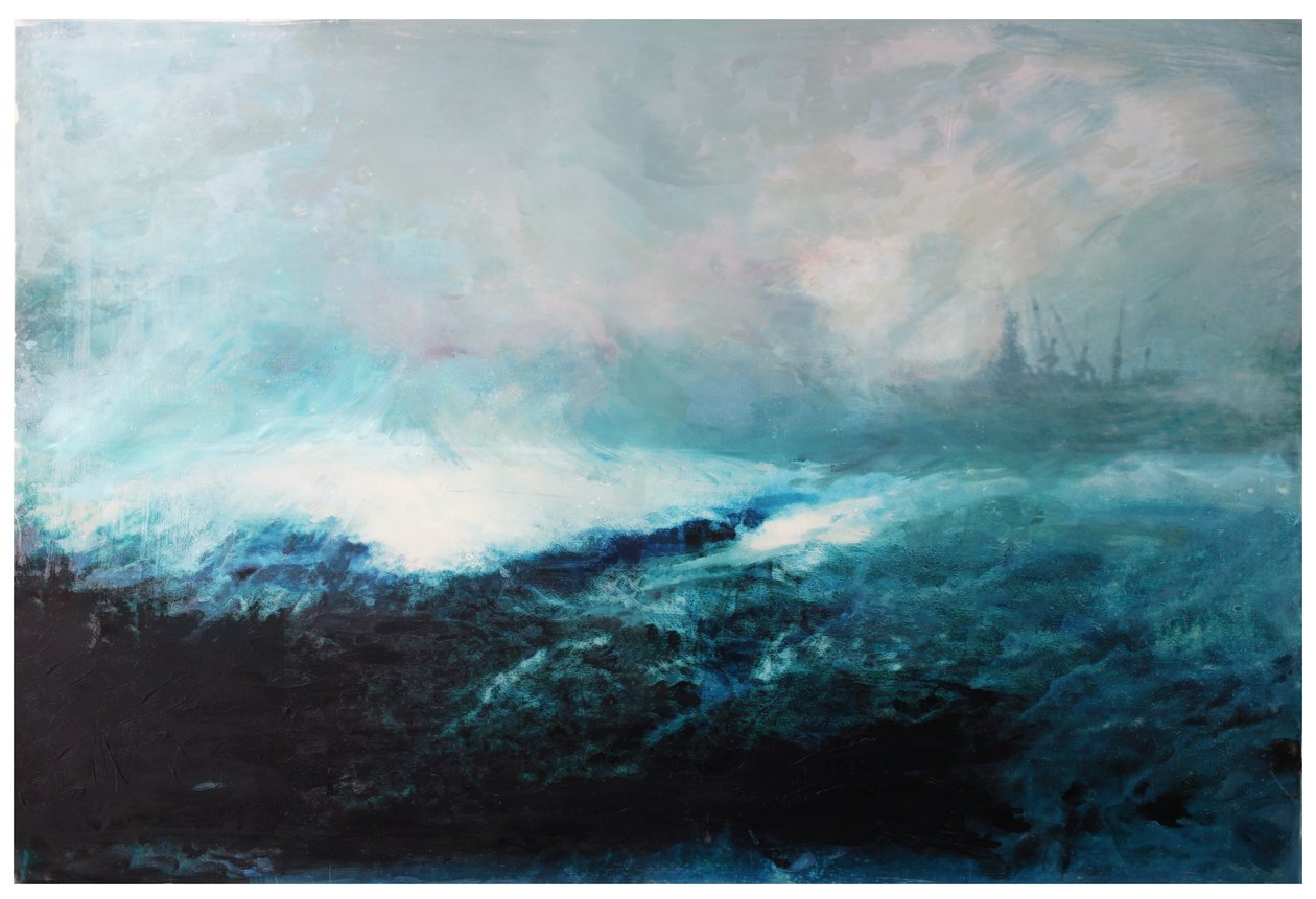 Havlandskab; 2015 Mixed Media på træpanel af David McConochie