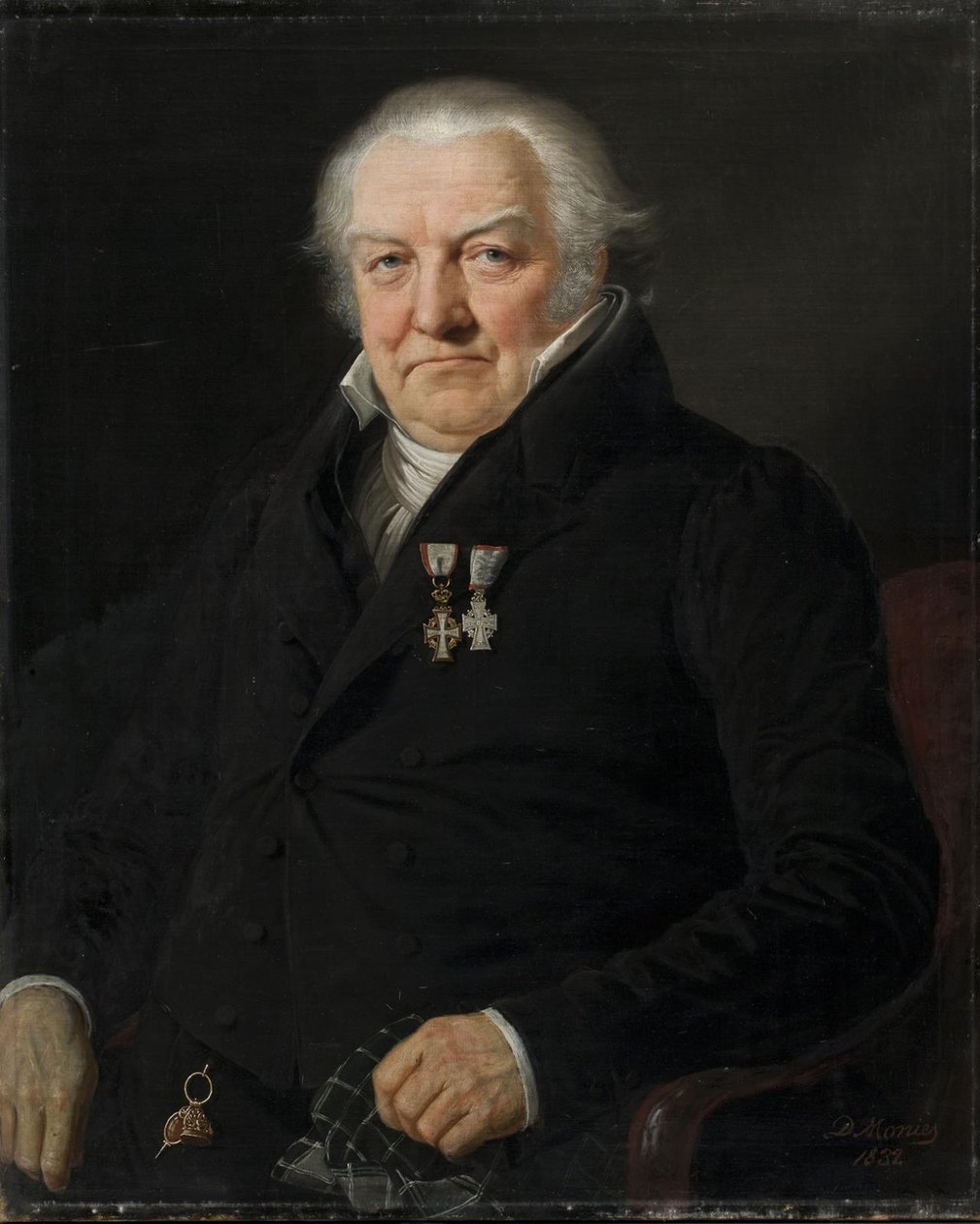 Professor, dr. med. J.D. Herholdt af David Monies