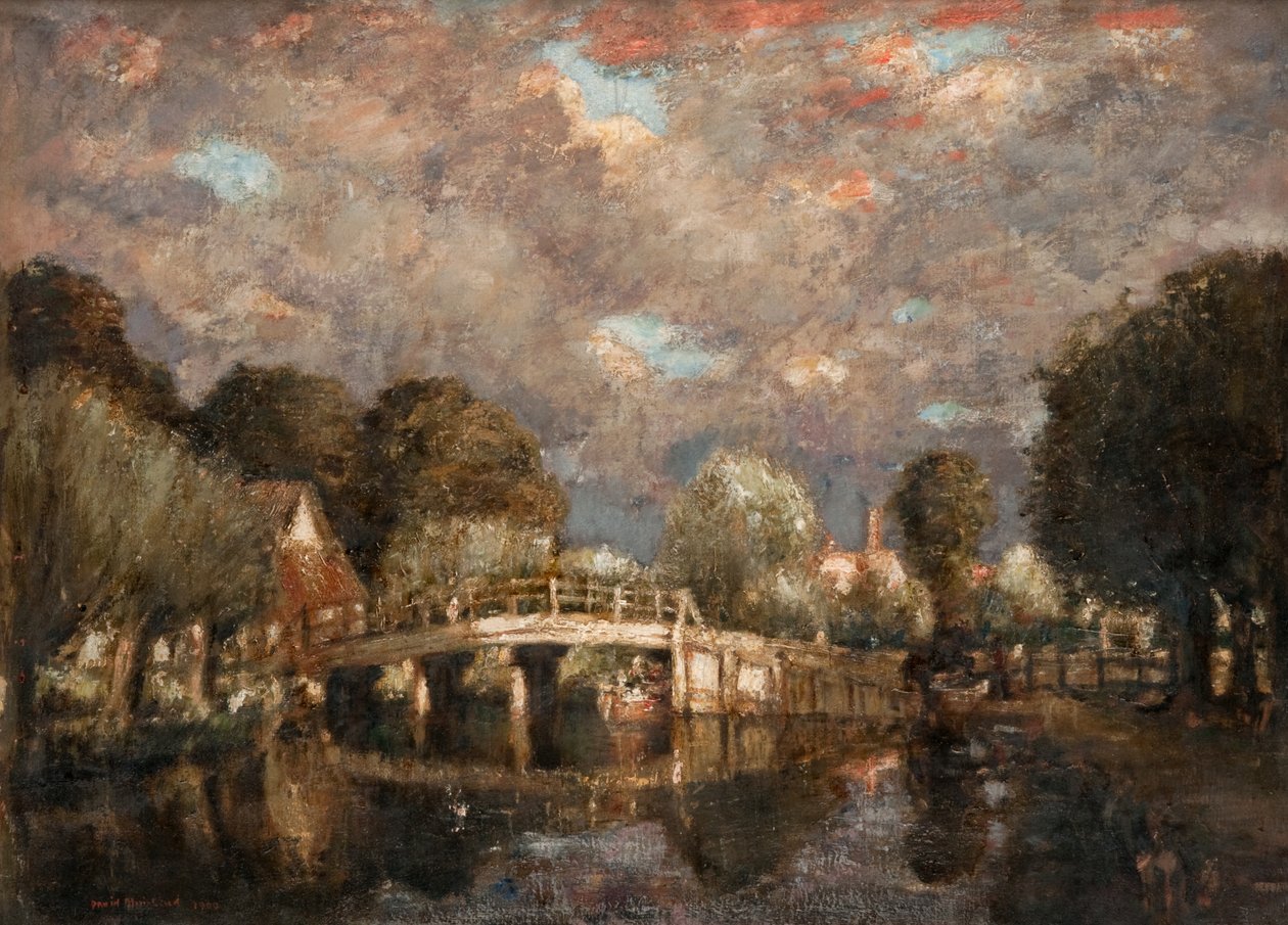 Flatford Mill af David Muirhead